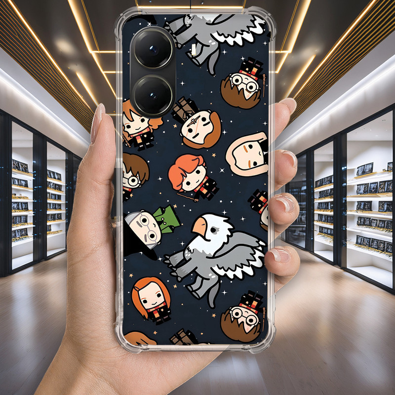 Capa Capinha POCO X7 PRO X6 X5 X3 X4 M5S M5 M4 5G M3 F6 F5 F4 GT Anti-impacto Personalizada geek POTTER harry (3287)