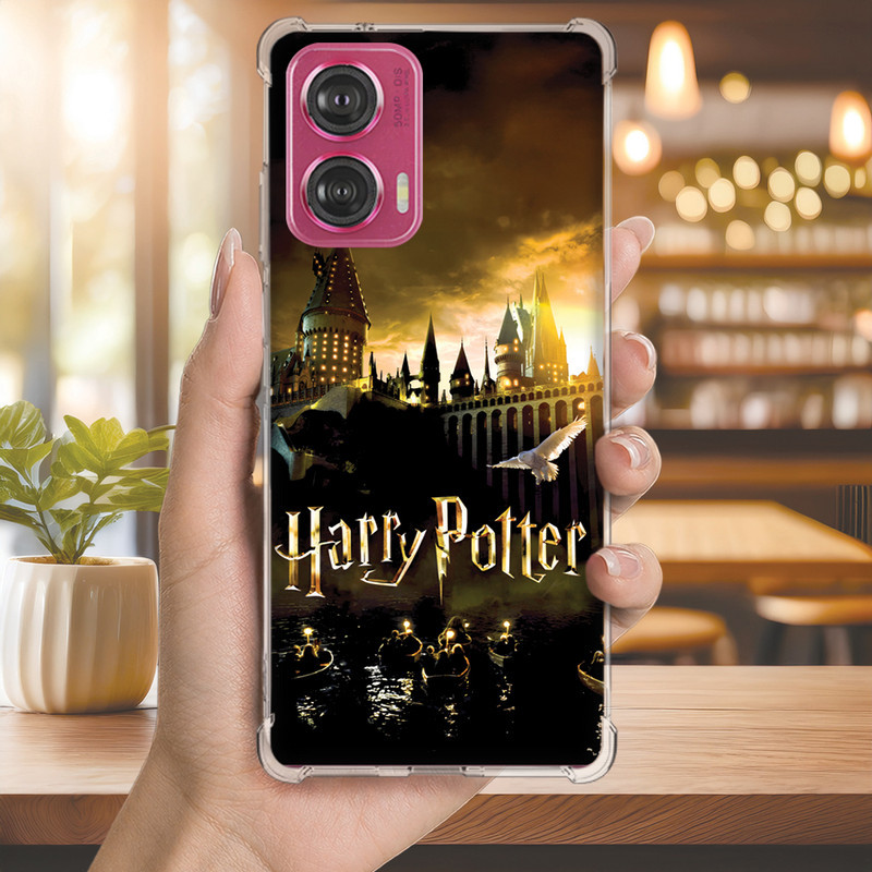 Capa Capinha MOTO G75 G73 G71 G62 G60S G60 G55 G54 G52 G50 G42 Anti-impacto Personalizada geek POTTER harry (4116)