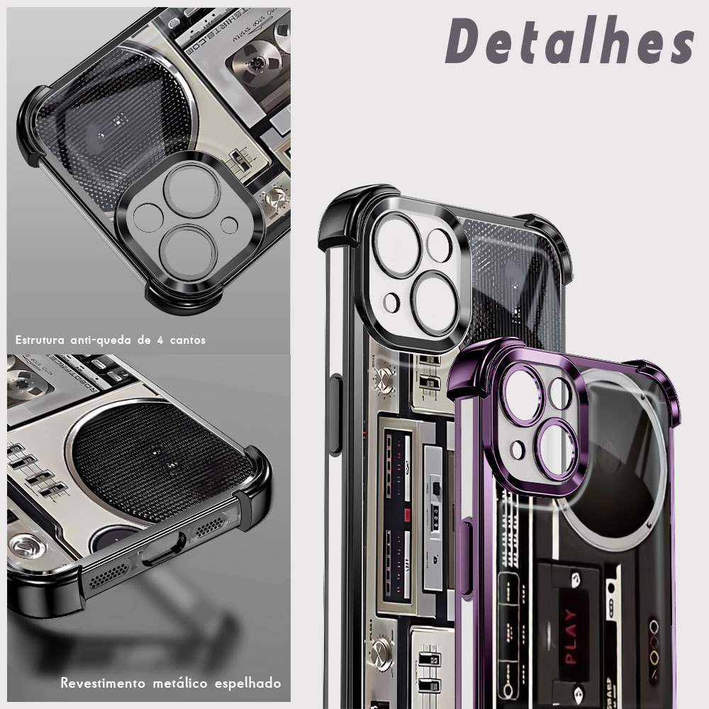 Capinha Para Motorola Moto G56 5G Capa De Celular Anti Impacto De Case FS0905 — imagem 2 de 2