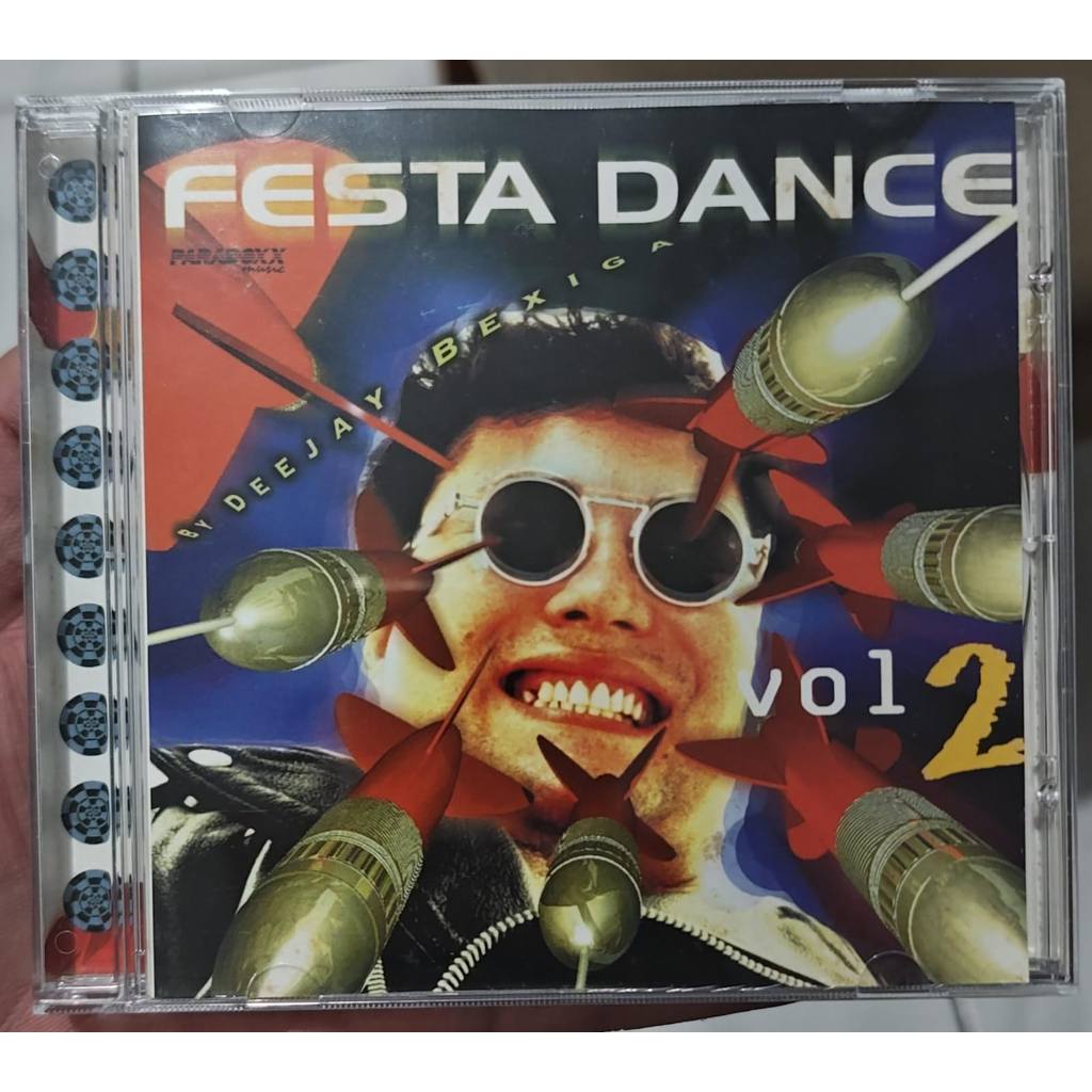 CD FESTA DANCE BY DJ BEXIGA VOL. 2 (COMPILAÇÃO) PARADOXX MUSIC: REGINA, RANDY BUSH, SAMIRA, SCHWARZKOPF, ETC
