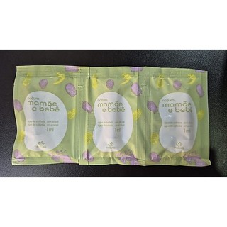 flaconete água de colonia mamãe e bebê