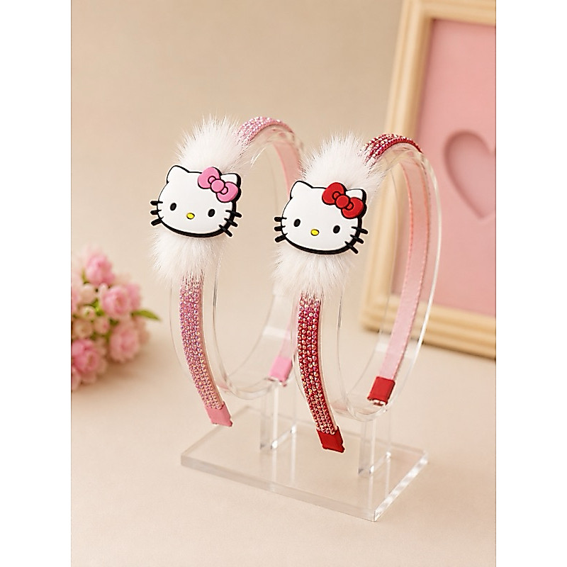 Tiara Hello Kitty | Tiara de cabelo de menina | Arco infantil
