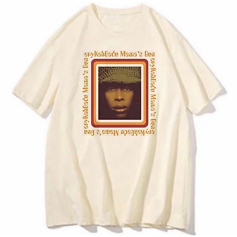 Camiseta Erykah Badu - [Premium Exclusiva] Blusa Mama's Gun