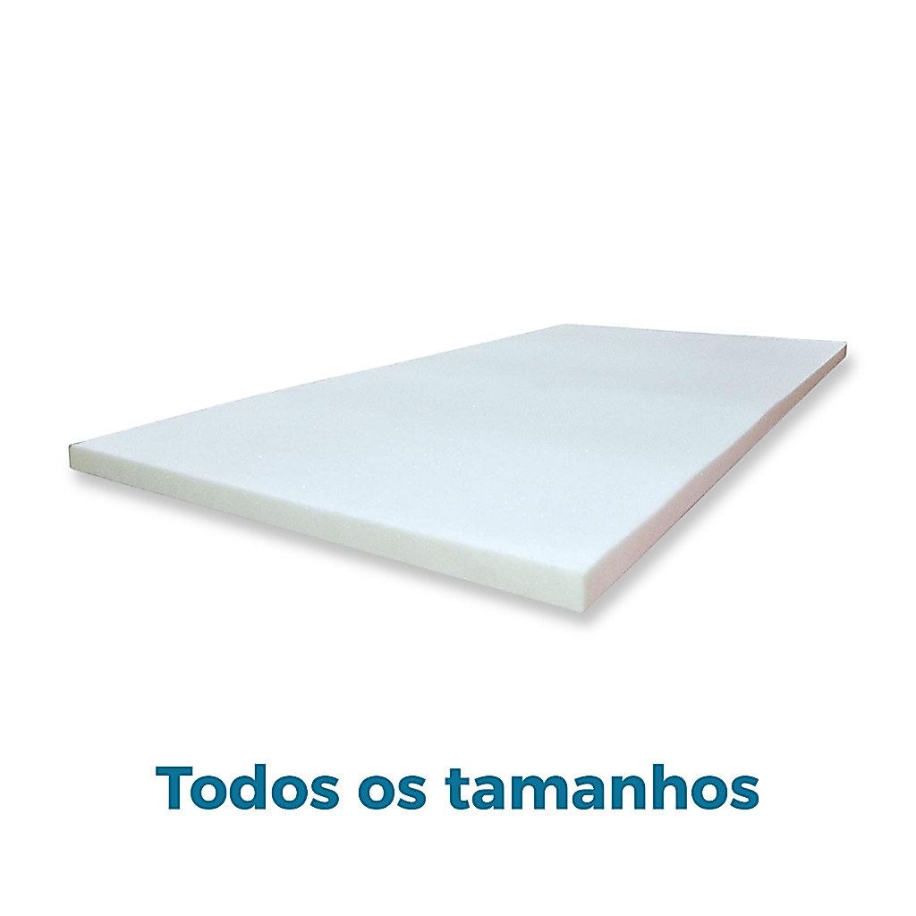 Espuma Densidade 18 Vários Tamanhos Diversos Tipos de Uso 4cm de Espessura
