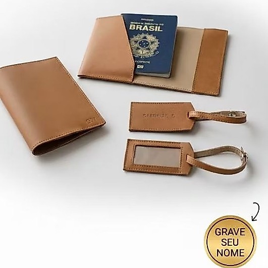 Capa Porta Passaporte Personalizado Com Nomes viagem turismo brinde presente exclusivo( não é kit)