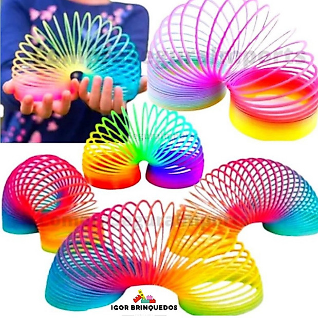 Brinquedo Infantil Mola Maluca Interativa Grande