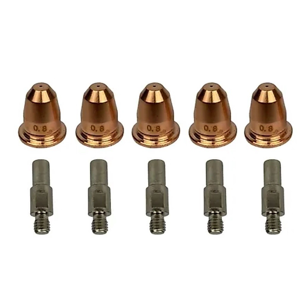 Kit Consumiveis Plasma 10 Peças Original Hardcut 52 - Boxer