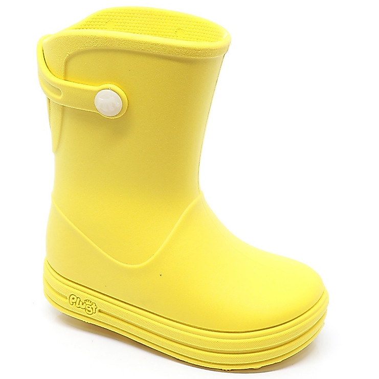 Galocha Infantil Plugt Menina Menino Básica Bota de Chuva Original Confortável Básica Antiderrapante
