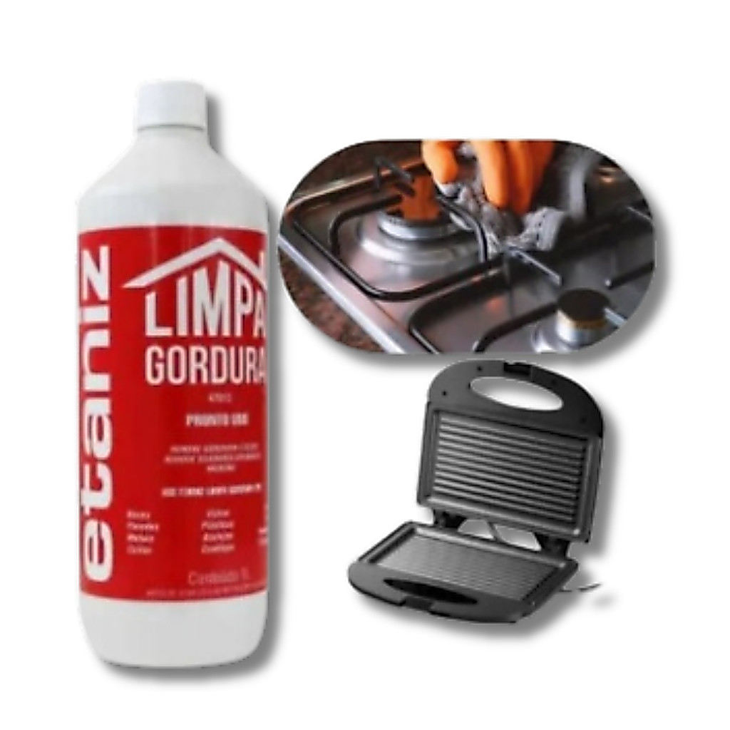 ETANIZ LIMPA GORDURA REMOVEDOR DE ÓLEO 1LT