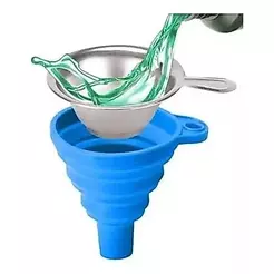 Filtro Resina Uv + Funil Silicone Impressora 3d Sla Dlp 405