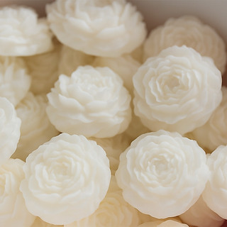 Sabonete Rosa Flor Lembrancinha Padrinhos Batizado Casamento Festa Chá de Bebê Kit 5 Unidades