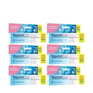 Kit 6 Creme Bepantol Baby 30g