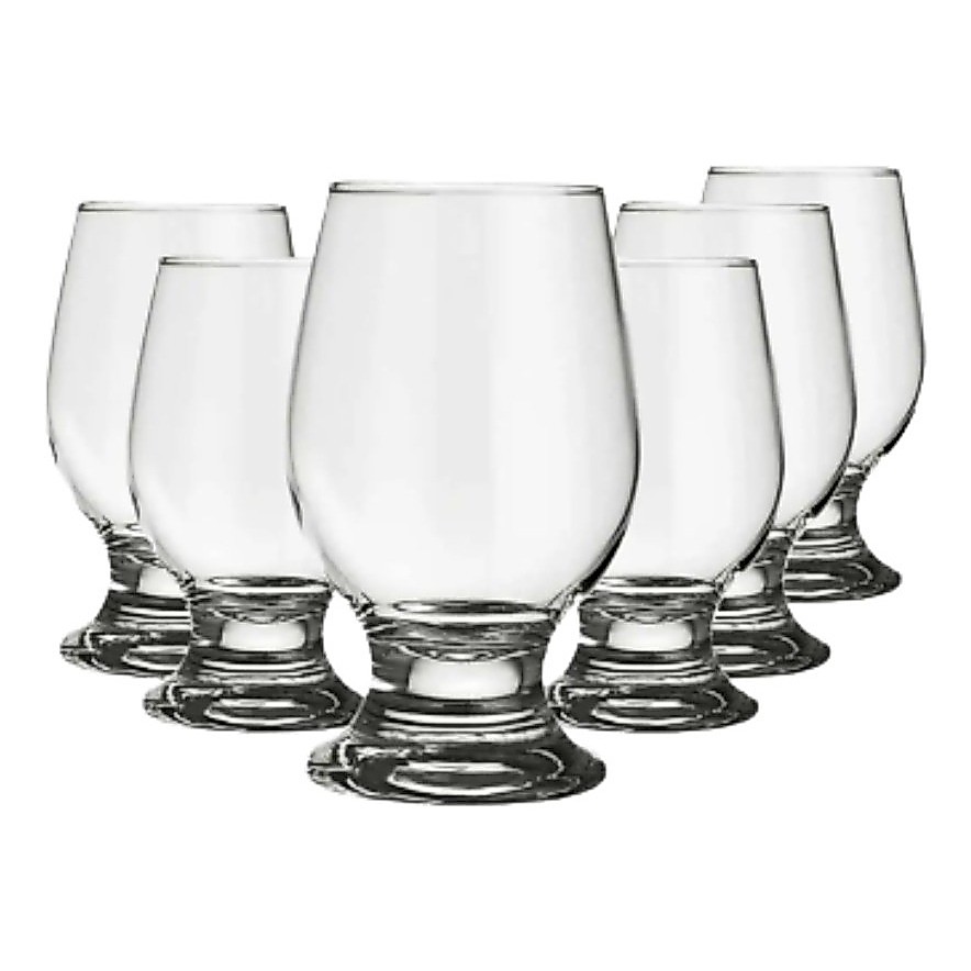 Jogo 6 Taça Copo Paulista suco Agua 300ml Nadir mesa cozinha agua suco bebidas