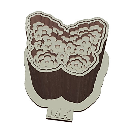 Ejetor Modelador de Brigadeiros Borboleta flor