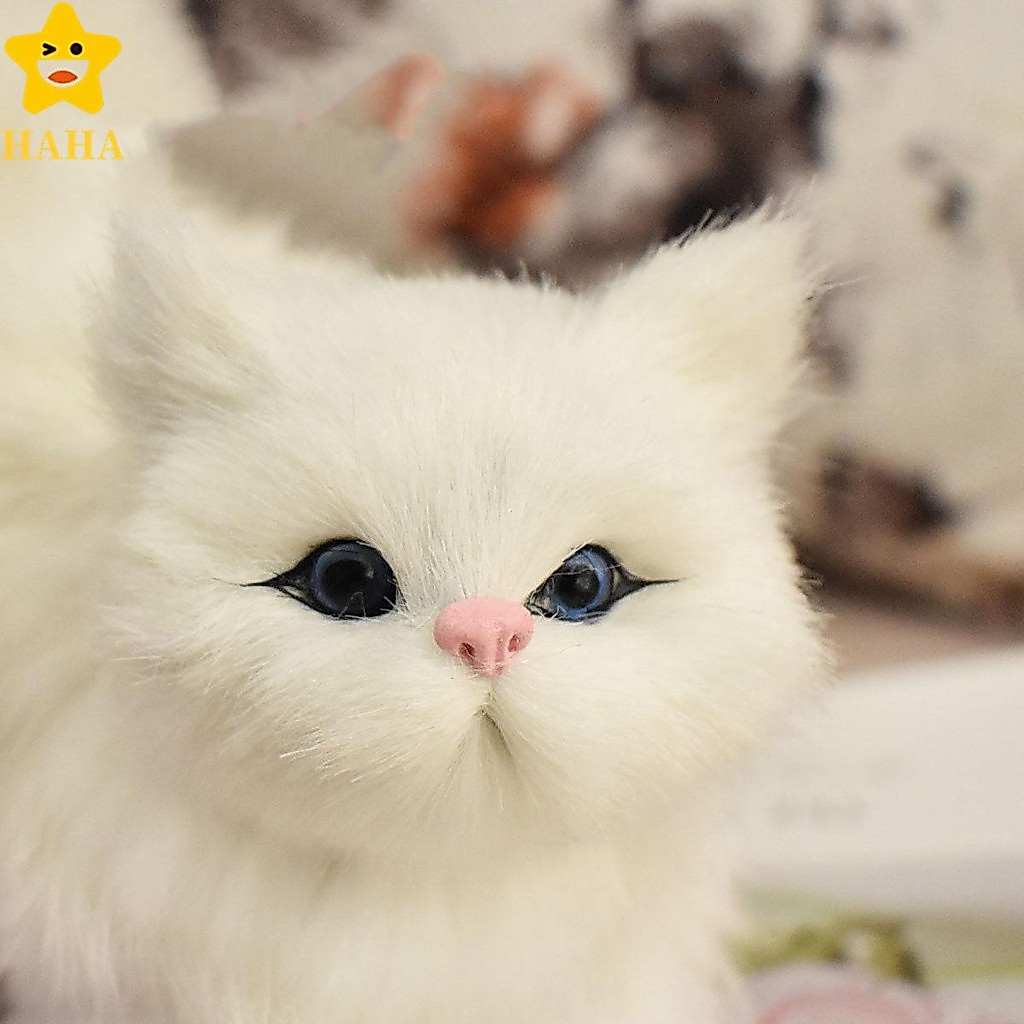 Gato De Pelúcia 4.7 Polegadas Gatos Realistas Brinquedos Suaves E Confortáveis Plushies Bonitos Plushie Toy SHOPSBC6886 — imagem 2 de 2