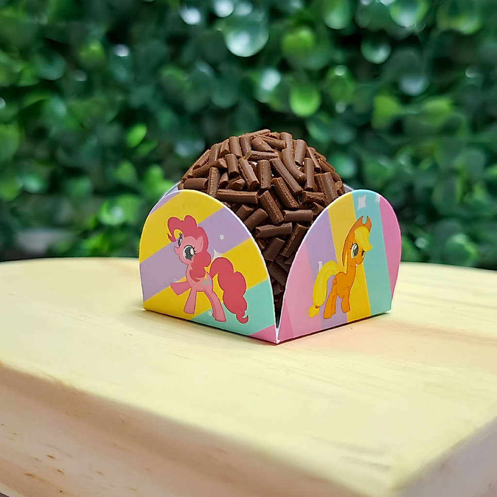 Forminhas para Doces Tema My Little Pony Personalizadas | Festa Infantil | Lembrancinha de Aniversário.