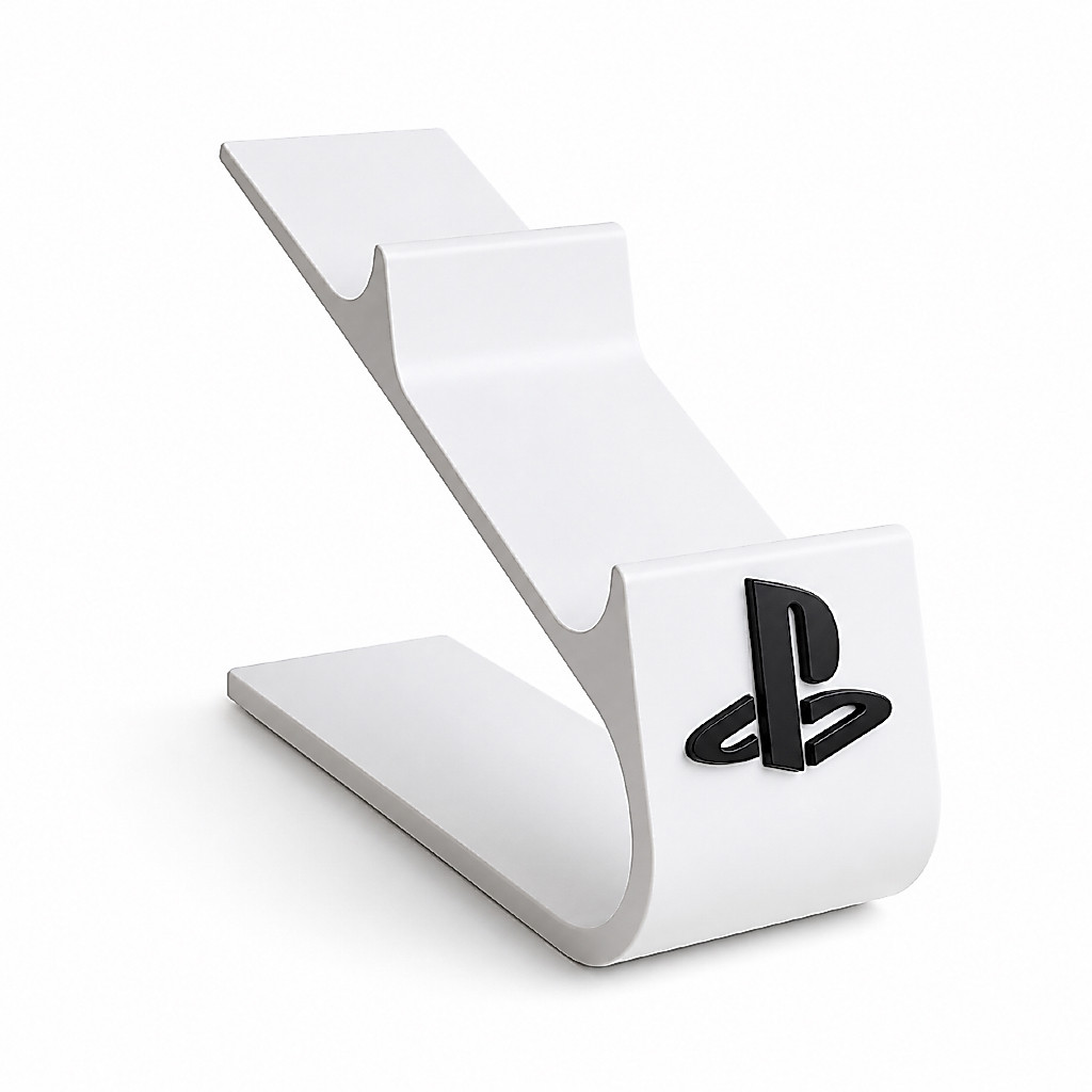 Suporte Duplo para Controle PS5/PS4 | Base Organizador para 2 Controles