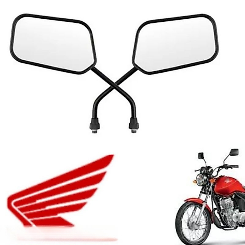Espelho Retrovisor Modelo Original Honda Titan/Fan 125 ate 2013 Todas e 150 Até 2013