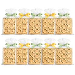 Kit 35 E 36 Jogos da Velha com Tabuleiro 10x10 em MDF 2,7 mm Presentes/Lembrancinhas/Jogos Educativos