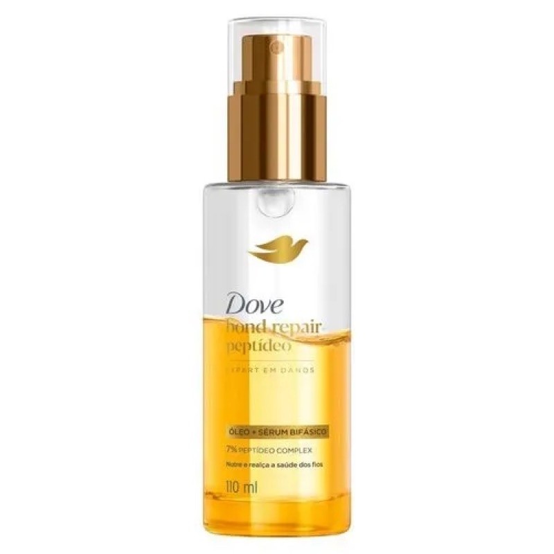 Óleo e Sérum Capilar Bifásico Dove Bond Intense Repair 110ml