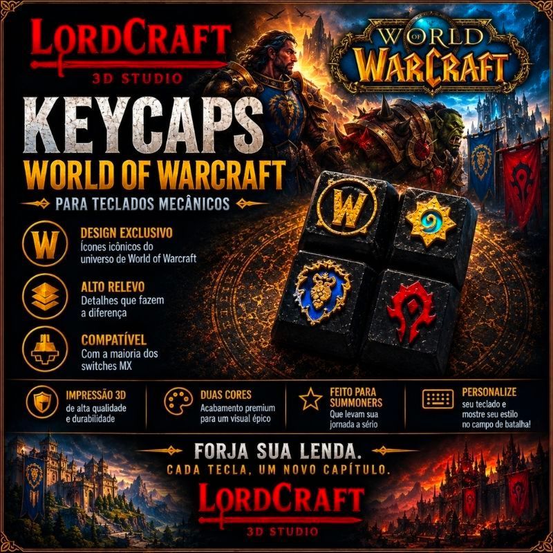 Keycaps World Of Warcraft