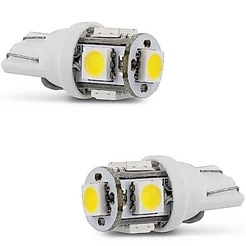 Lampada Pingo T10 de 5 Leds TORRE super branco Unidade