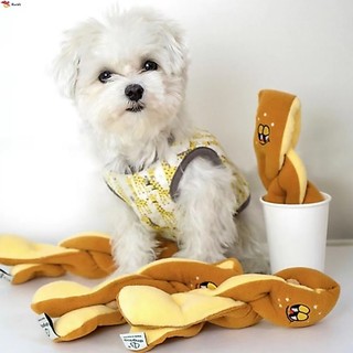 Brinquedo De Pelúcia Macio Para Cães Com Squeaker-Material Seguro Resistente À Mordida Todos Os