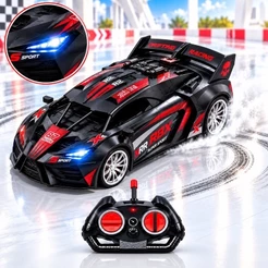 Carrinho de Controle Remoto Drift Com Farol Carrinho Controle Remoto Drift Bugatti Recarregável