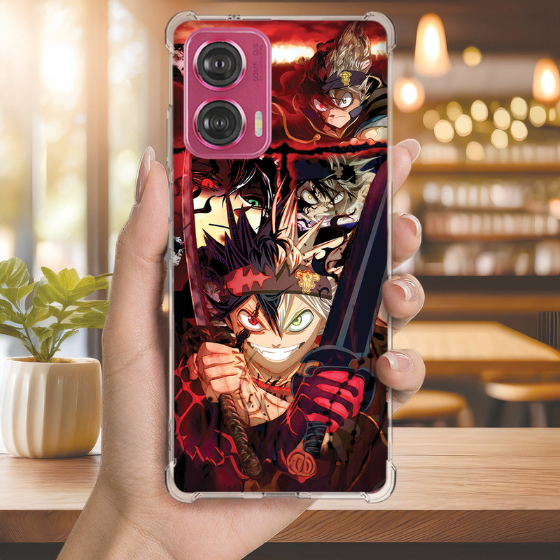 Capinha Capa (3419) ASTA BLACK ANIME para MOTO G52,G50,5G,G42,G35,G41,G34,G32,G31,G24,G23,G22,G30,G20,G10,G14,G13