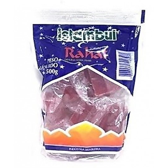 Rahat Goma Árabe Morango Istambul 500g