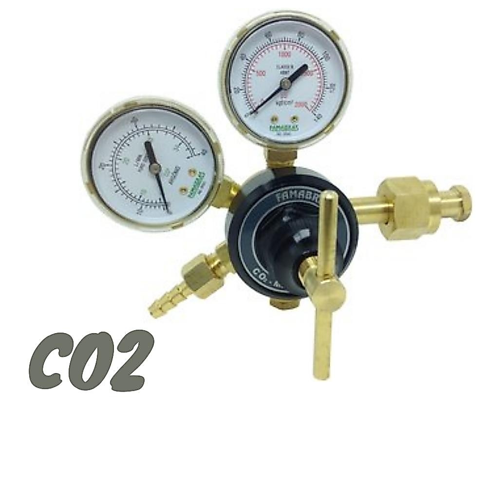 Regulador de Pressão CO2 - Famabras