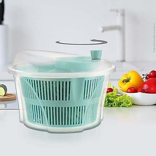 Centrifuga Salada 4,5l Conserva Salada Por Muito Mais Tempo