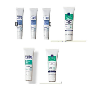 KIT COM 03, 02 OU INDIVIDUAL SABONETE, ESFOLIANTE GEL AVON CARE LIMPEZA FACIAL 100G E 120G