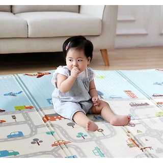 Tapete Infantil Emborrachado Tatame Grande Dupla Face Estampas Sortidas Dobrável Bebe - Envio Imediato!