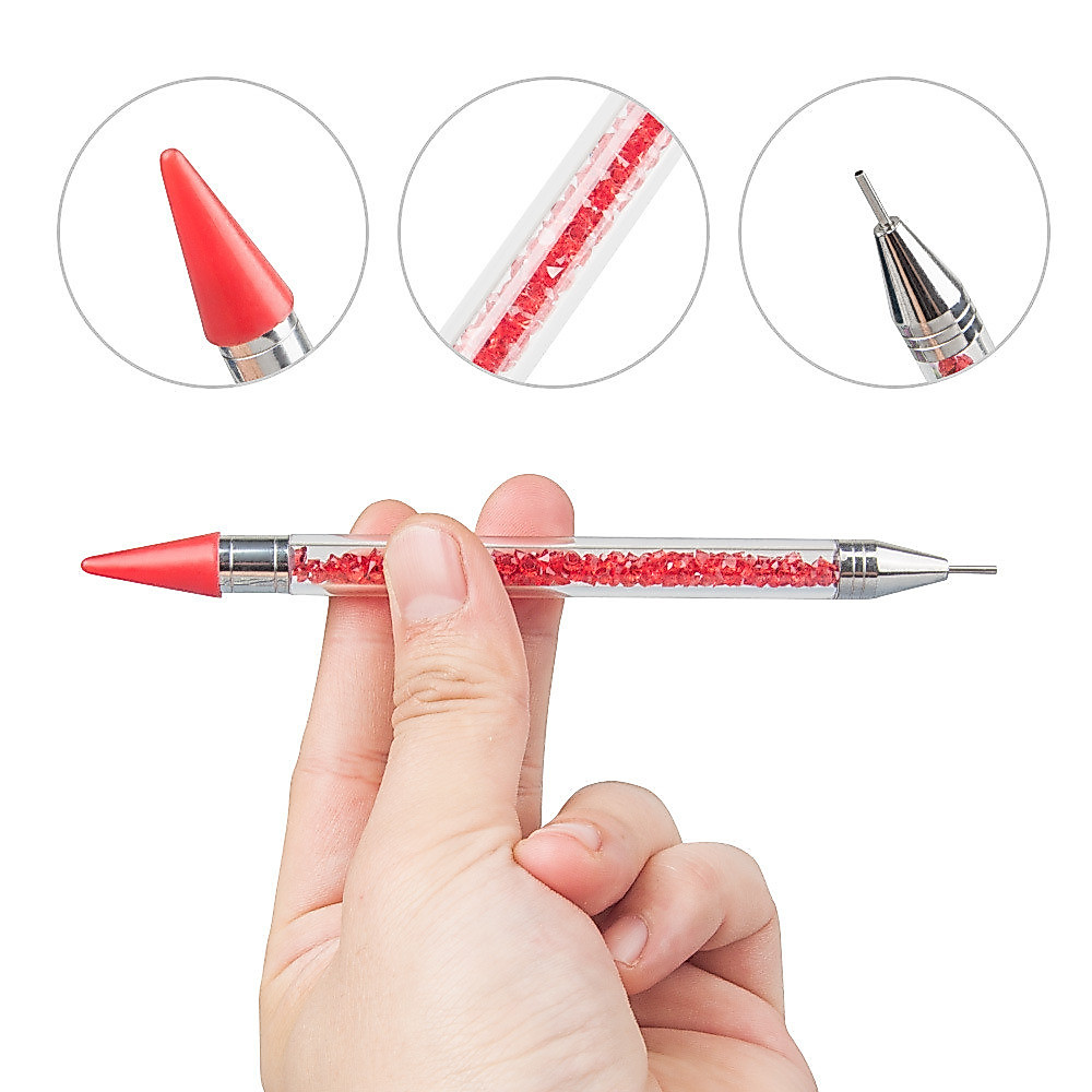 Caneta Pega Strass e Caviar para Joias de Unhas e Manicure (S15)