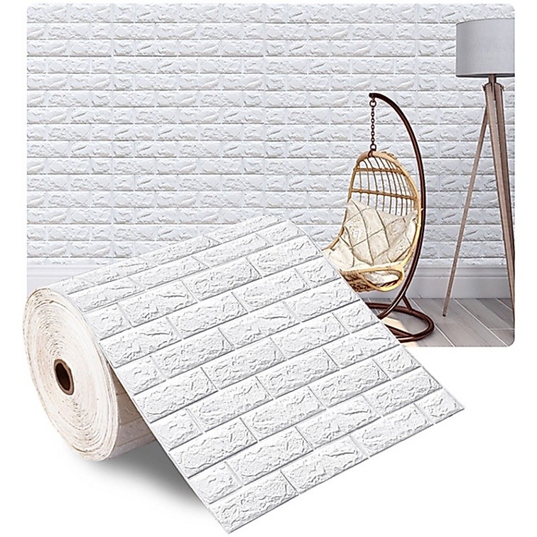 Novo Design Adesivos De Parede Para Quarto De Casamento À Prova D'água Papel 3D Autoadesivo Sala De Estar Antiga