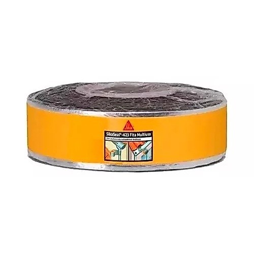 Fita Alumínio Rolo 5 à 20cm c/10metros Espessura 0.60mm Sika