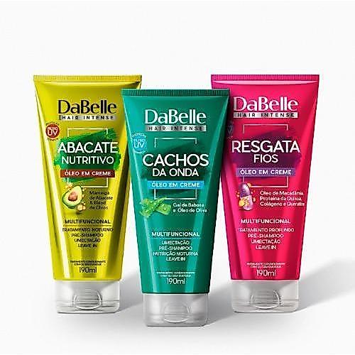 Óleo em Creme DaBelle Hair - 3 Produtos