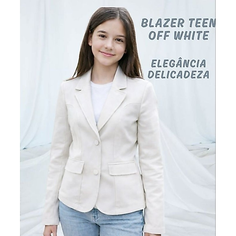 Blazer juvenil estiloso