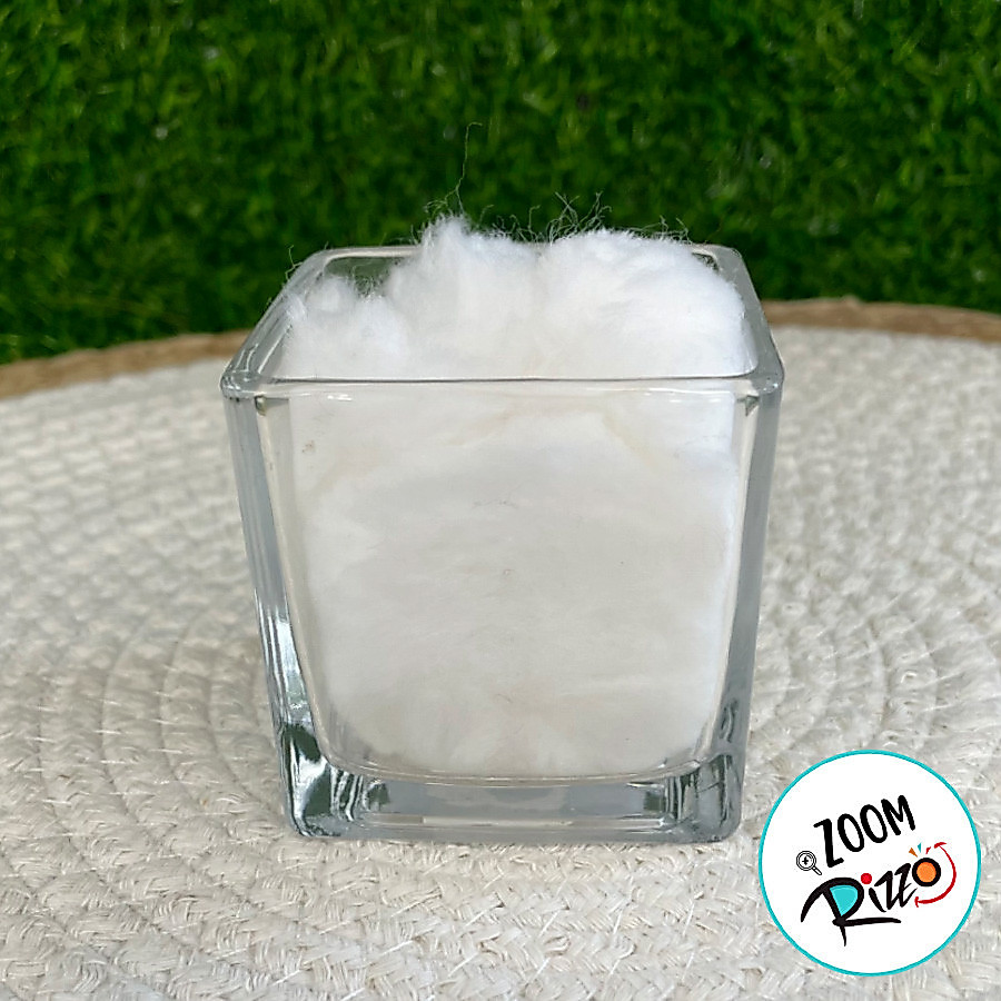 Pote de Vidro Quadrado para Vela - 6x6cm - 1 unidade - Rizzo - Rizzo · foto 2