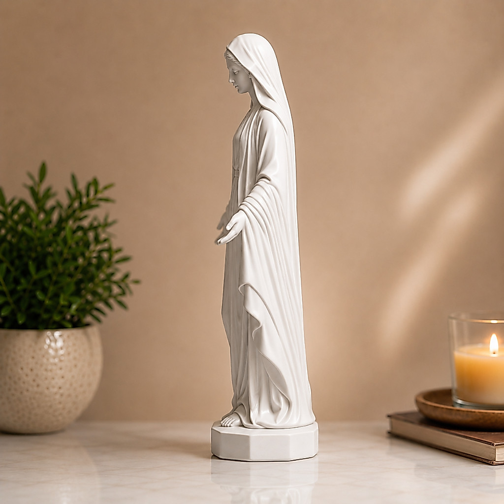 Imagem Nossa Senhora Das Graças Católica Para Altar Oratório Capela Decoração Religiosa Presente Fé — imagem 2 de 2