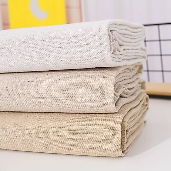 Linho Misto com Viscose Premium – Ideal para Roupas Finas, decorações e laços 1,40 de largura  | A partir de Meio Metro