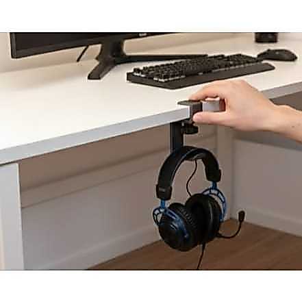 Suporte Para Headset com Fixação na Mesa Ideal para Setup, estudios e Gamer modelo organizador minimalista