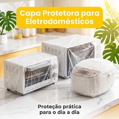 Capa Anti Poeira Eletrodomésticos 10pcs 5 Tamanhos Resistente