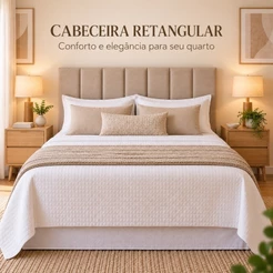 KIT 5 Até 15 CABECEIRAS SUEDE ADESIVA MODULADA CAMA BOX QUARTO ESTILO CONFORTÁVEL - ENVIO RÁPIDO