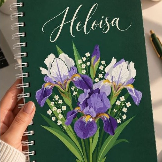 CADERNO PERSONALIZADO A5 / A6 capa dura 160 paginas