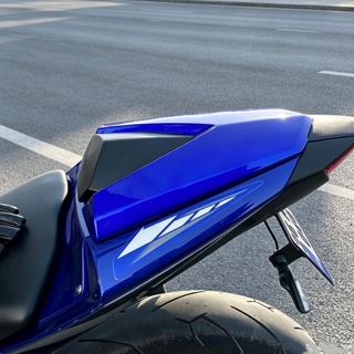 Capa de Assento Traseiro de Motocicleta, Carenagemda Seção Traseira para Yamaha YZF R3 MT-03 2013-2024, Asa Traseira
