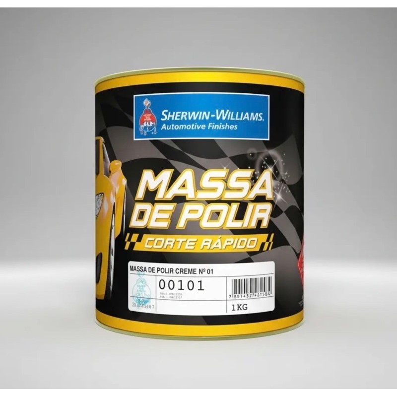 Massa de Polir Automotiva Sherwin Williams Corte Rápido Nº 01 1kg