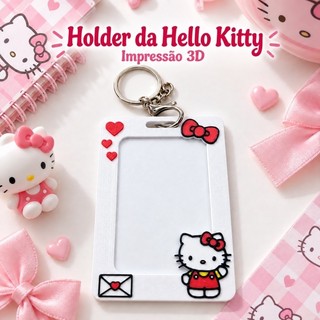 🎀 Holder para Photocard Hello Kitty – Impressão 3D