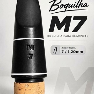 Boquilha Para Clarinete Abertura 7